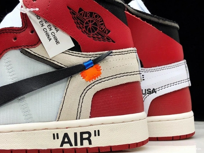 The 1 AA3834-101 Off-White Jordan Retro Ten Chicago Air 0726
